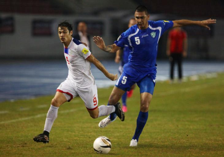 Защитник сборной Узбекистана Анзур Исмаилов вернулся на поле после травмы 